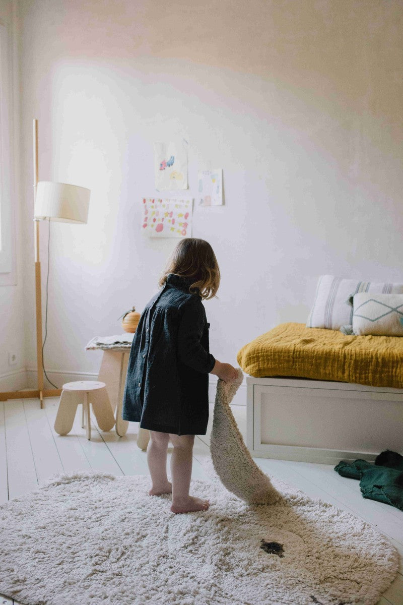 Washable Rug Colorful Lines, 140 x 200 cm