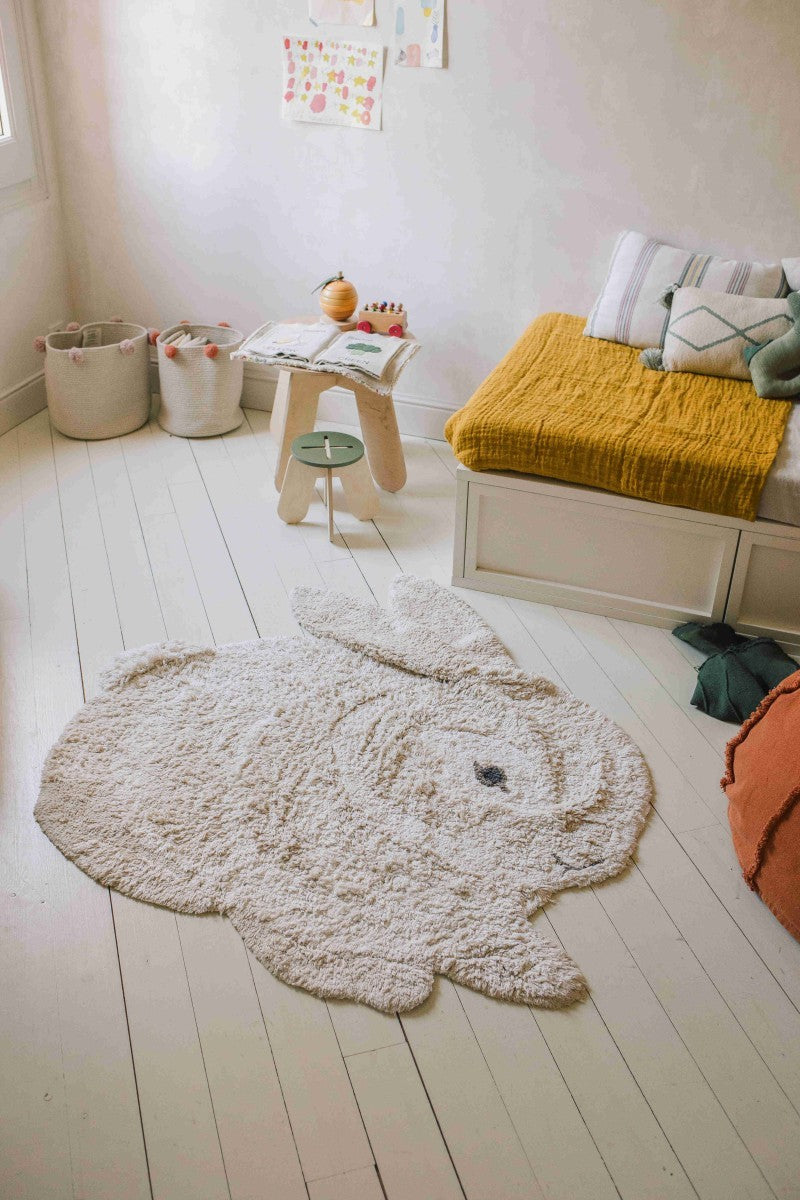 Washable Rug Colorful Lines, 140 x 200 cm