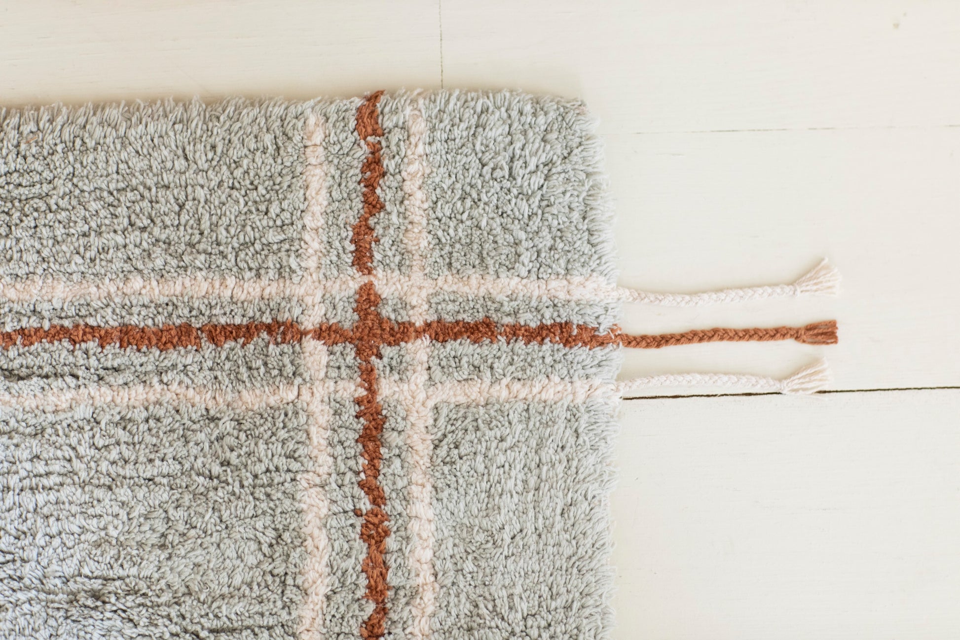 Washable Cotton Rug Mosaic, 120x160 cm