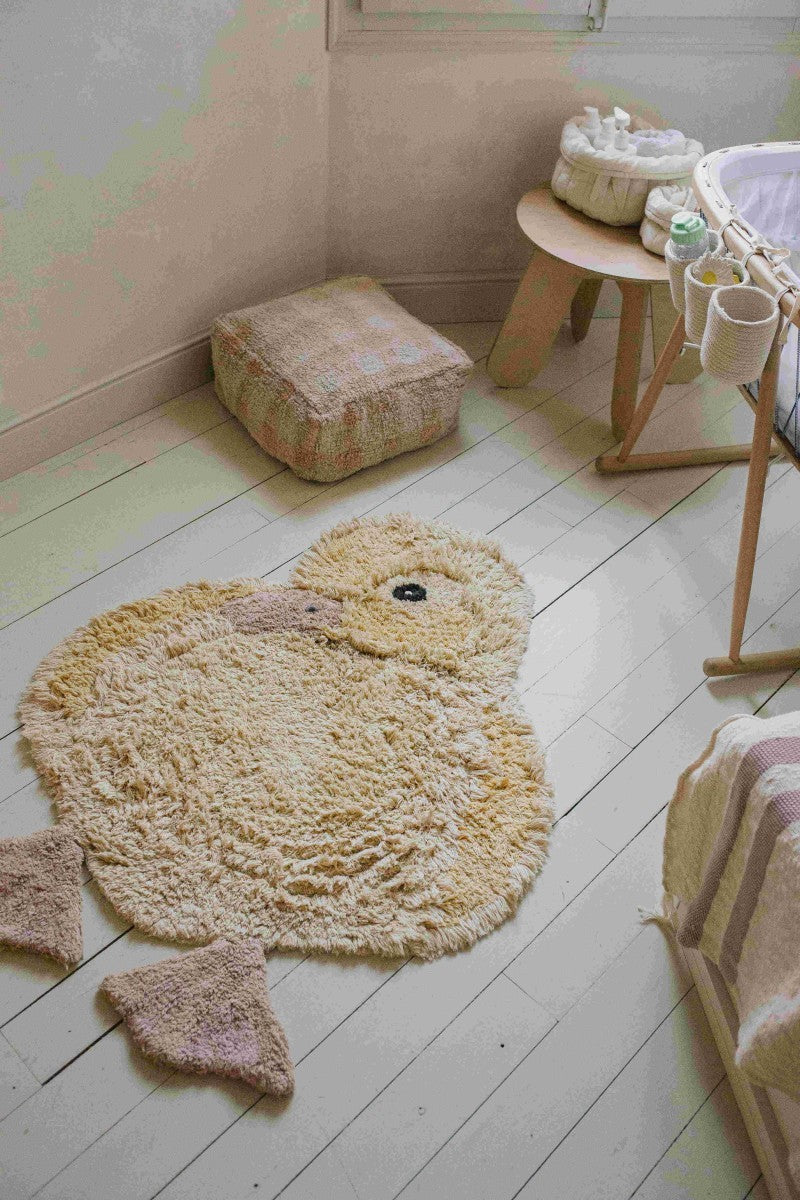 Washable Rug Colorful Lines, 90 x 130 cm