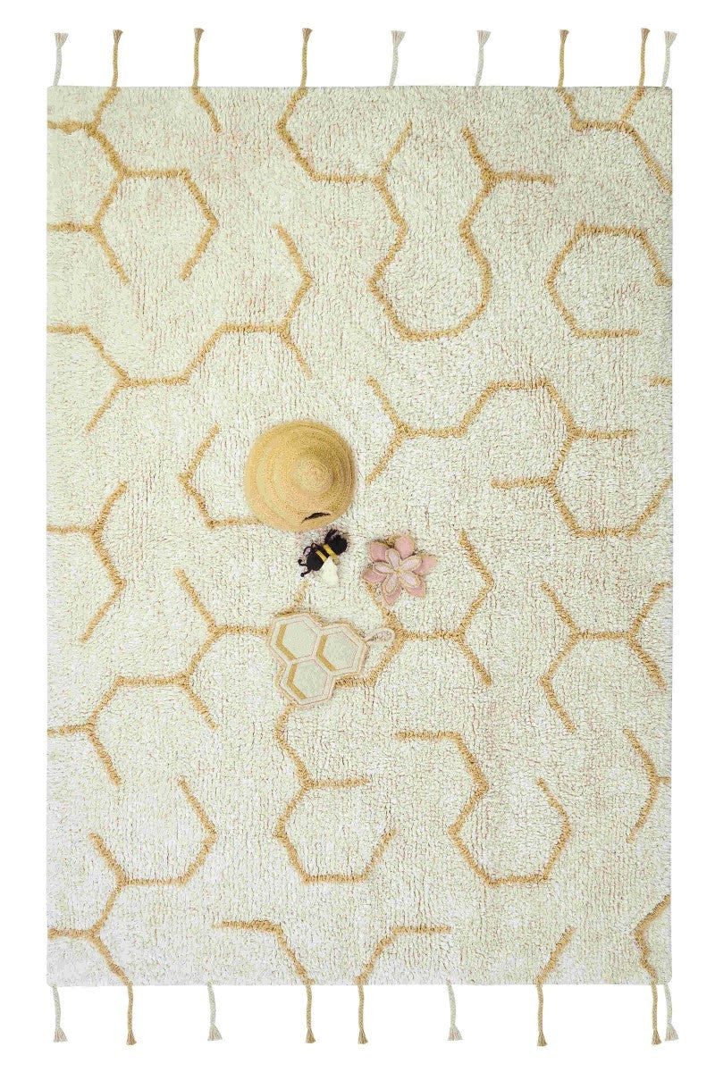 Washable Rug Teddy, 120 x 122 cm