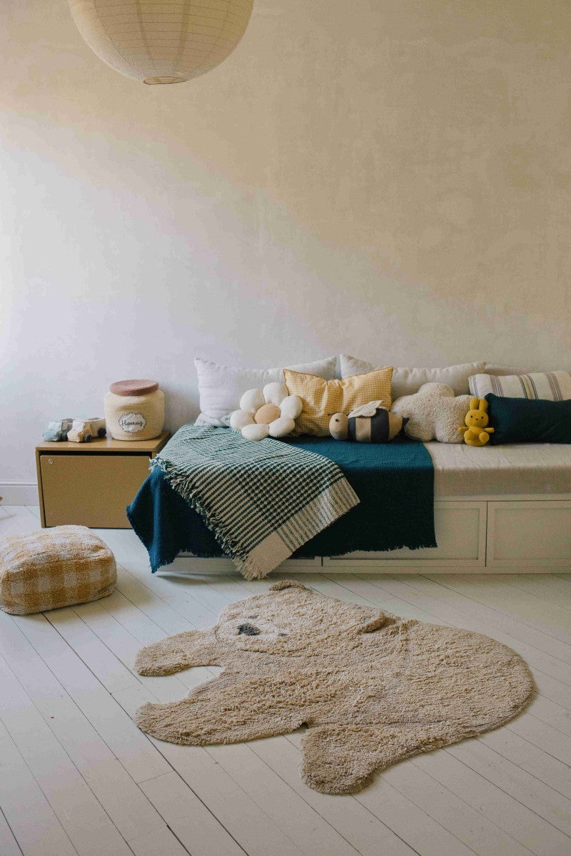 Washable Rug Bunny, 130 x 135 cm