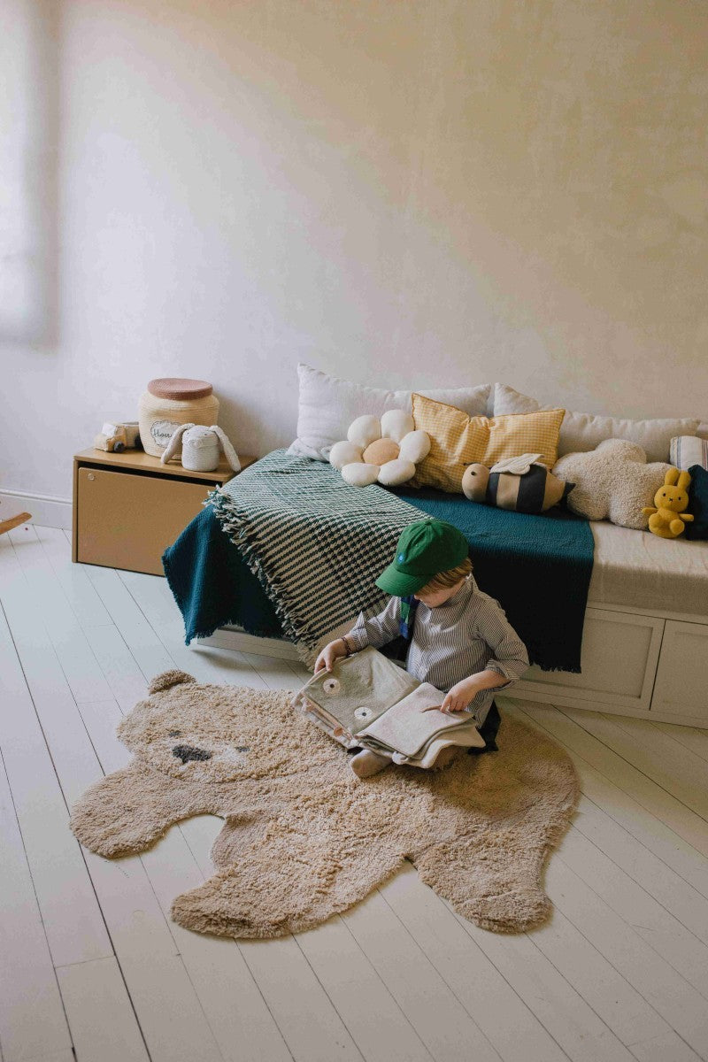 Washable Rug Bunny, 130 x 135 cm