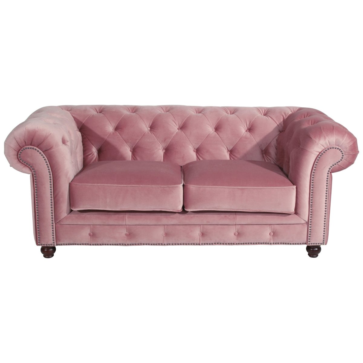 Max Winzer - 2-Sofa Orleans Samtvelour in 8 Farben