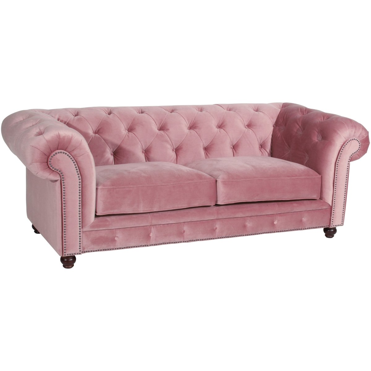 Max Winzer - 2,5-Sitzer Sofa Orleans Samtvelour in 8 Farben