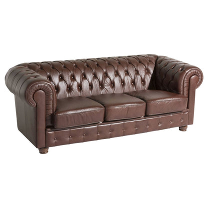 Max Winzer - 3-Sitzer Sofa Bridgeport 100% Wischleder in 2 Farben