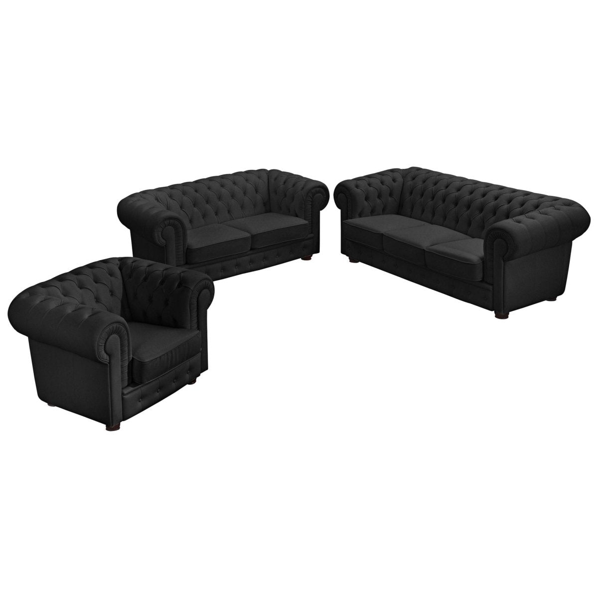 Max Winzer - 3-Sitzer Sofa Bridgeport Kunstleder in 2 Farben