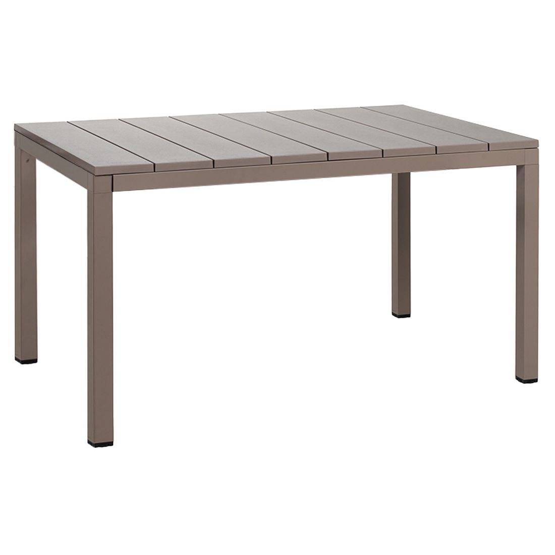 Conjunto de Muebles de Jardín Nardi Net 9 piezas con Mesa 210/280x100cm Taupe