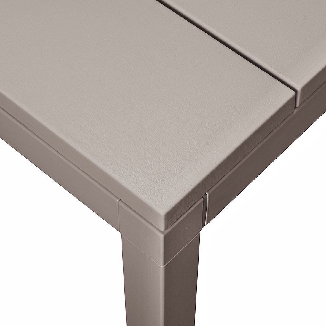 Conjunto de Muebles de Jardín Nardi Net 9 piezas con Mesa 210/280x100cm Taupe