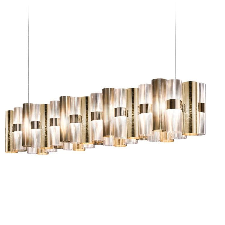 Slamp - La Lollo Linear Suspension Hängeleuchte in 2 Größen