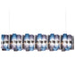 Slamp - La Lollo Linear Suspension Hängeleuchte in 2 Größen