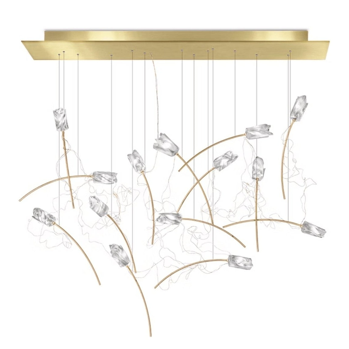 Slamp - TULIP LINEAR SUSPENSION Pendelleuchte in 2 Größen