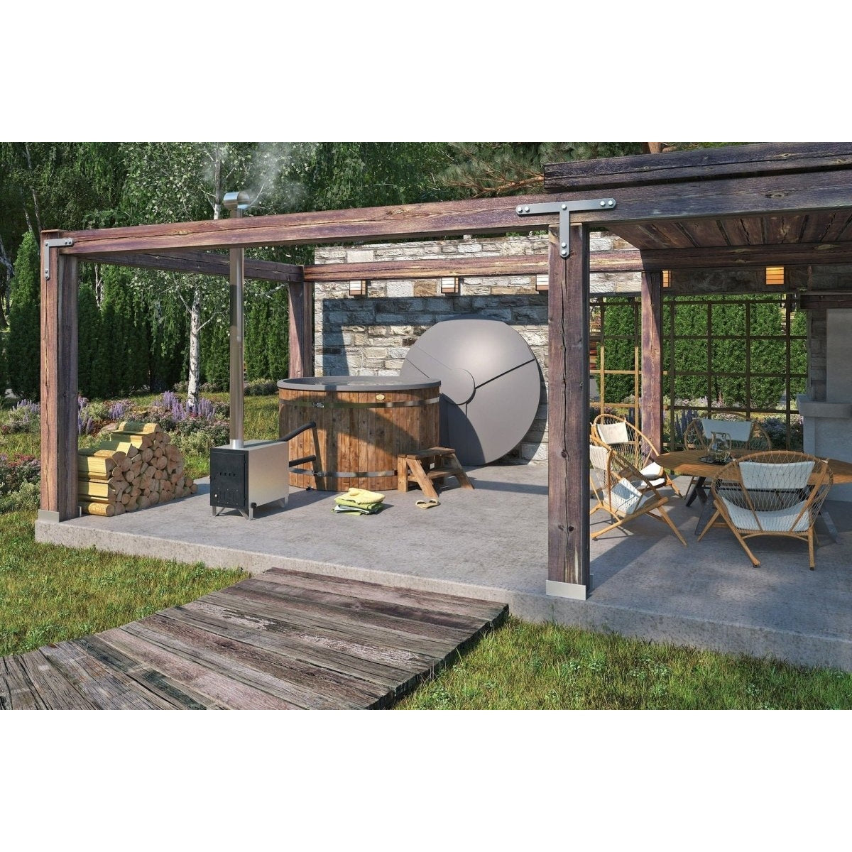 Tene Hot Tub Standard in 2 Farben ø 180