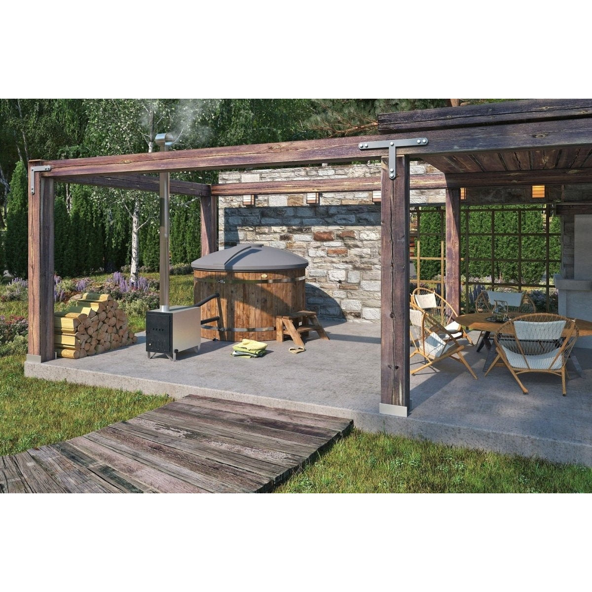 Tene Hot Tub Standard in 2 Farben ø 180