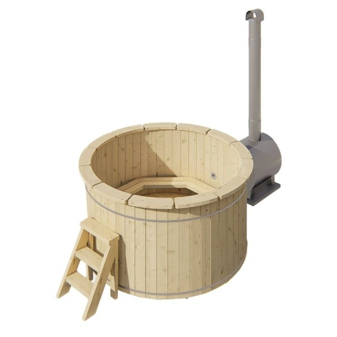 Tuindeco - Hot-Tub mit Außen-Holzofen