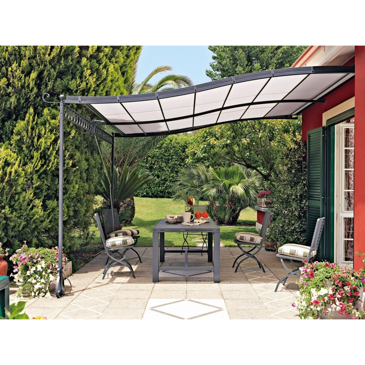 Unopiu - Pevero 2-Seater Sofa made of Teak Wood