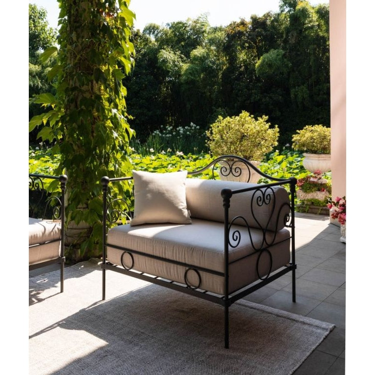 Unopiu - C'est la vie Sofa 2-Seater made of Mahogany