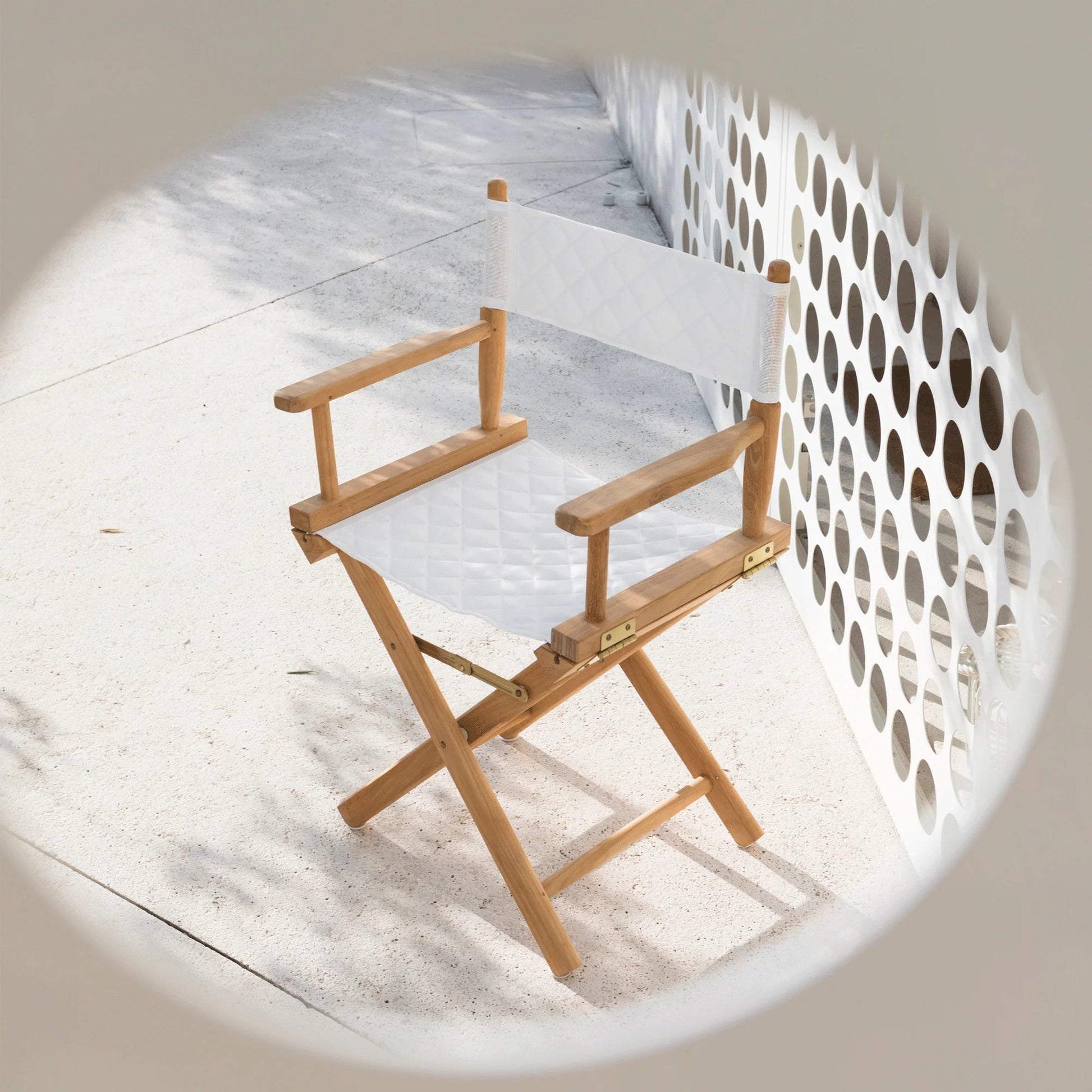Unopiu - Lounge Island / Daybed Pevero made of Teak Wood