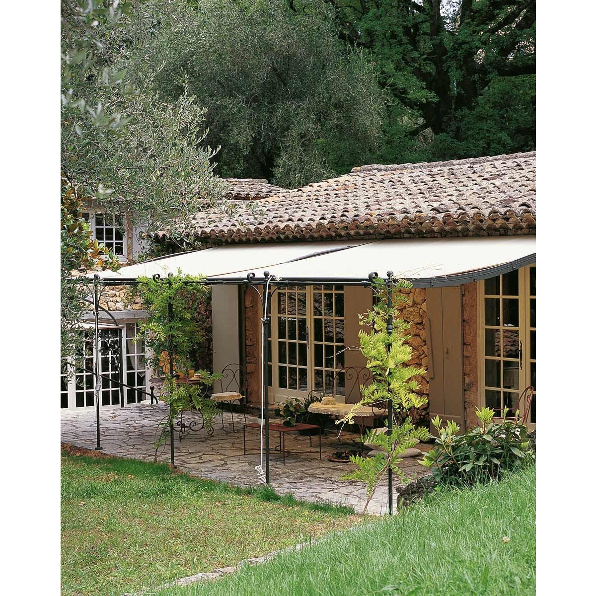 Unopiu - Sun Umbrella Lipari 400 x 400 cm in various designs