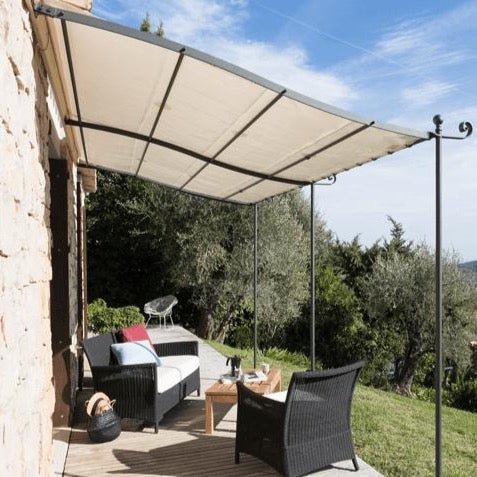 Unopiu - Sun Umbrella Lipari 400 x 400 cm in various designs