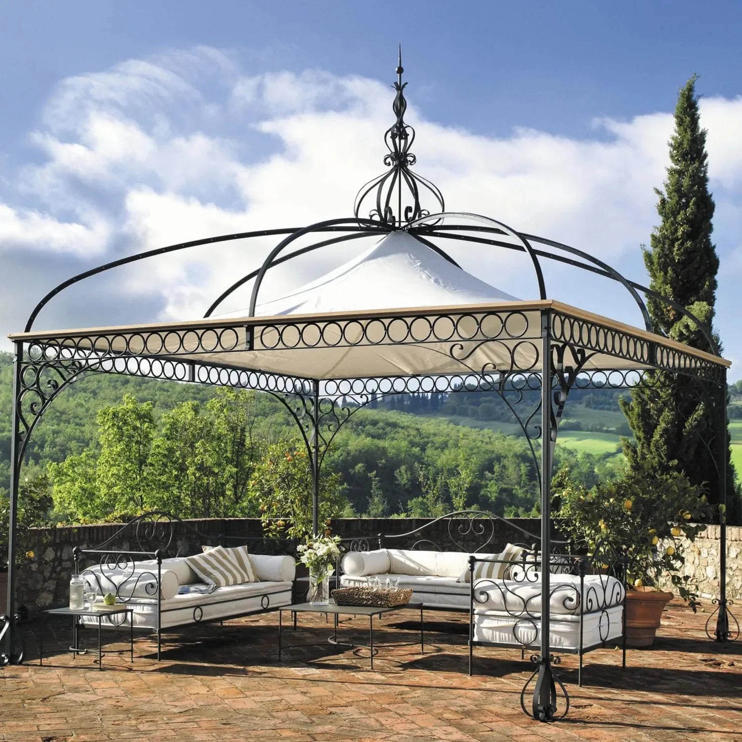 Unopiu - Greenhouse as a building model Orangerie in 3 sizes