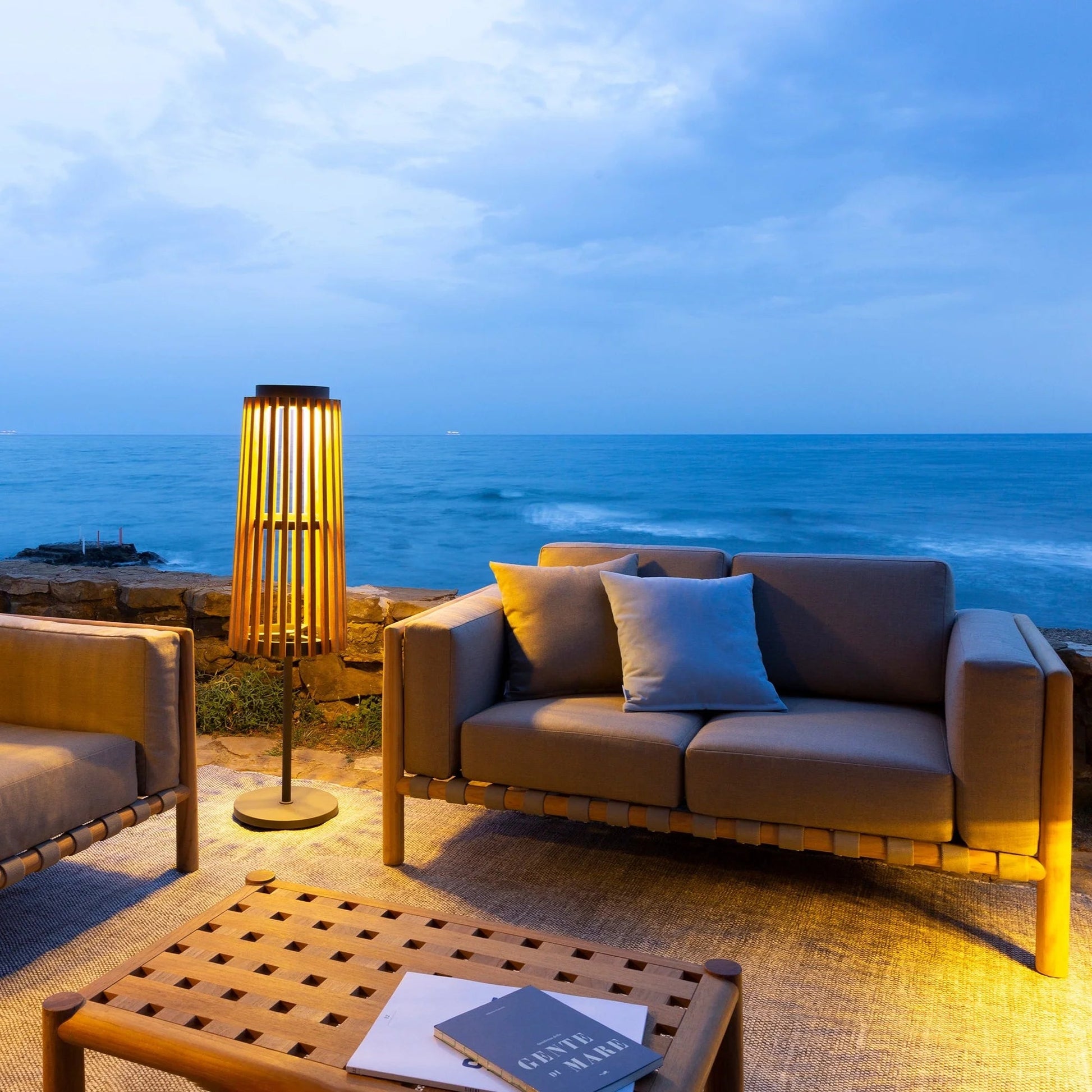 Unopiu - Sun Lounger Pevero Teak Wood