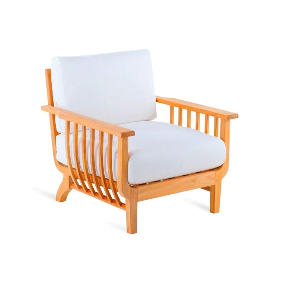 Unopiu - Pevero 3-Seater Sofa made of Teak Wood