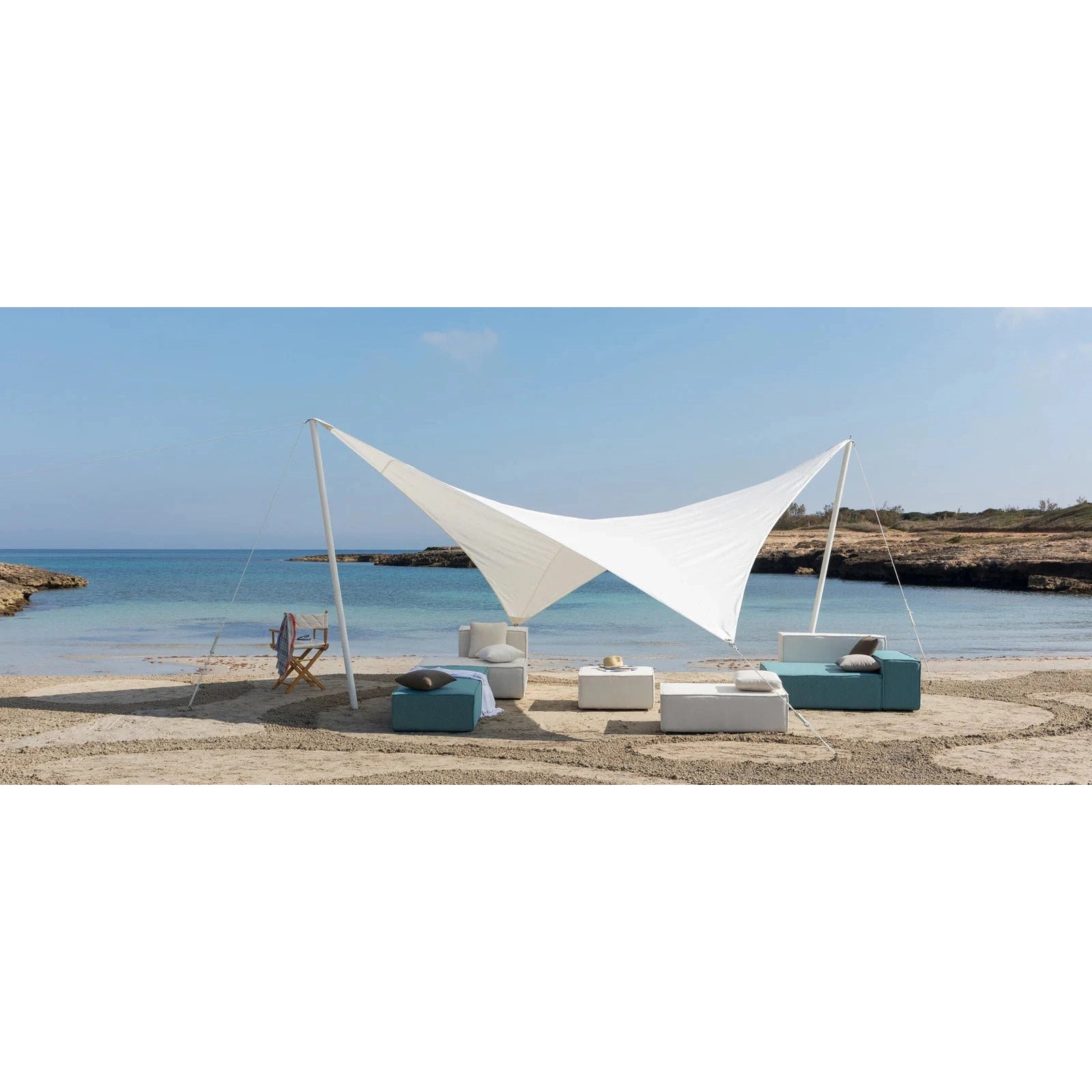 Unopiu - Umbrella Lipari Ø350 cm in various designs