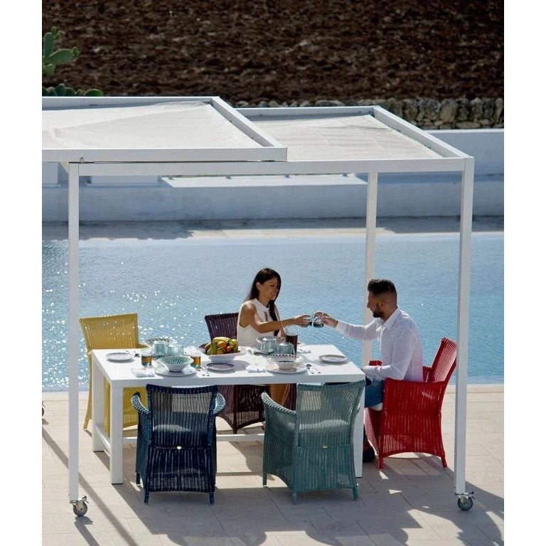 Unopiu - Pevero armchair made of teak wood